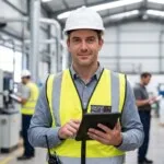 Coordinador de Operaciones Técnicas supervisando procesos industriales en almacén - SICA Talento