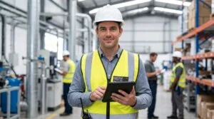 Coordinador de Operaciones Técnicas supervisando procesos industriales en almacén - SICA Talento